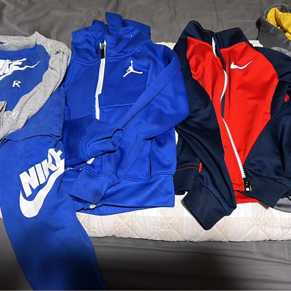 Nike and Jordan Kids Tracksuit Set